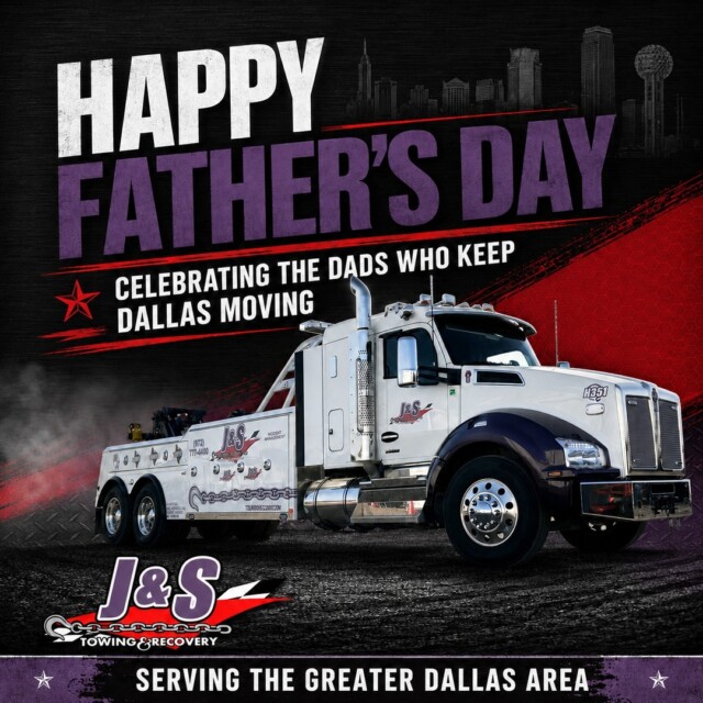Dads Are Often The First Responders At Home, Ready With A Solution, A Steady Hand, And The Right Advice. J&Amp;S Towing &Amp; Recovery Wishes All Fathers A Safe And Happy Father'S Day. #Fathersday