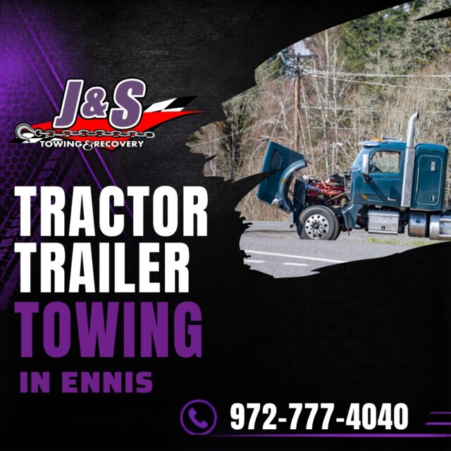 Stuck On The Road? Our Heavy-Duty Towing Provides The Strength And Reliability Needed To Transport Your Truck Safely. Click The Link For More Info About Tractor Trailer Towing In Ennis And The Surrounding Areas: Https://Tricity-Towing.com/Updates/Tractor-Trailer-Towing-In-Ennis-Texas/
